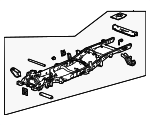 86592334 - Body: Frame Assembly for GM Image