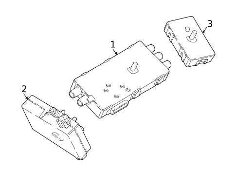 Antenna & Radio for 2021 BMW 745e xDrive #1