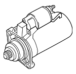 2M911023S - Electrical: Starter for Volkswagen Image
