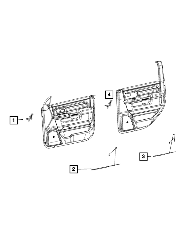 68367047AC - Electrical: Map Pocket Lamp, Right for Mopar Image