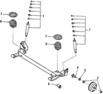 94441279 - Suspension: Shock Absorber for Chevrolet: Spectrum Image