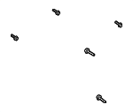 15500835A - Exhaust: Muffler &amp; Pipe Bolt for Suzuki Image