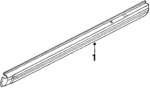 7641221M00 - Body: Rocker Panel for Nissan: Pulsar NX Image