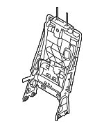 89A41S9000LBR - Body: Seat Back Frame for Kia Image