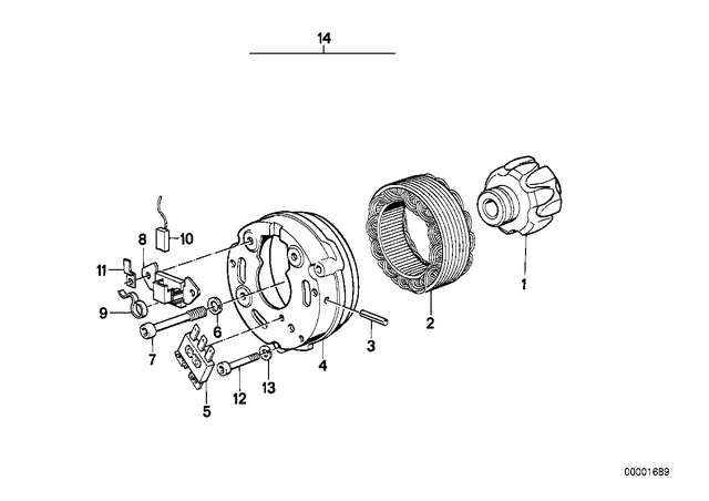 12318002348 - : Fillister-Head Screw      for BMW-Motorrad Image