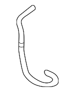 1J0422889Q - Steering: Power Steering Suction Hose for Volkswagen Image