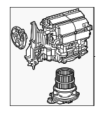 8713006411 - HVAC: Blower Assembly for Toyota Image