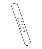 96474709 - Body: Seat Belt Height Adjuster Cover for GM Image
