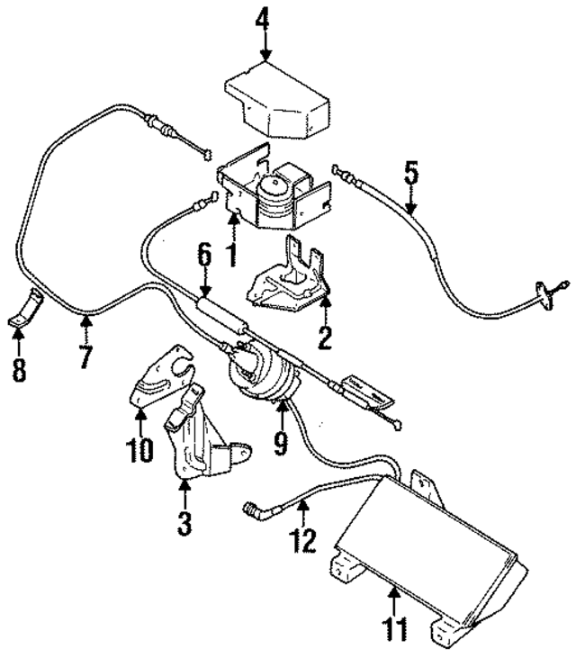 MB942967 - Electrical: Actuator for Mopar Image