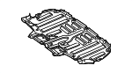 2956900900 - Body: Under Cover for Mercedes-Benz Image