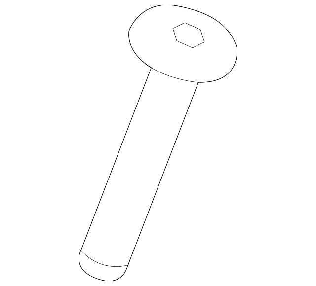 Lower Control Arm Bolt - Porsche (N-106-321-02)