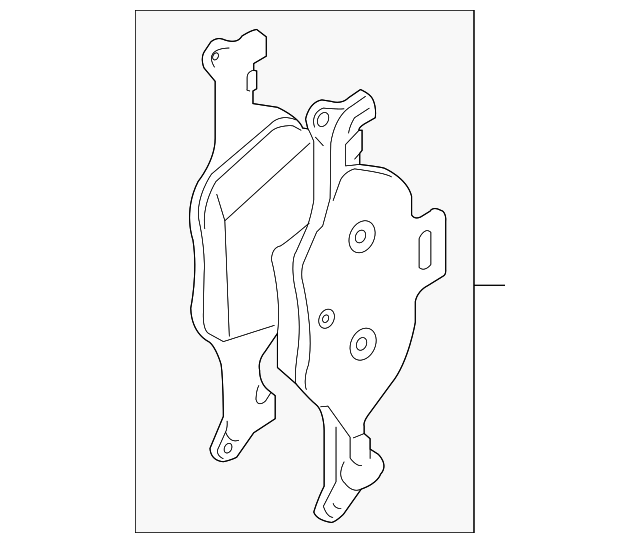 34106898266 - 2019-2021 BMW Brake Pads (34-10-6-898-266) | BMW of