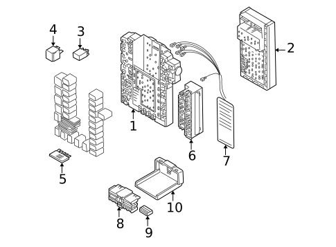 Electrical Components for 2003 Volvo S80 #3
