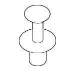 7147401727 - Body: Trunk Side Trim Rivet for BMW: 228 xDrive Gran Coupe, 228i, 228i Gran Coupe, 228i xDrive, 228i xDrive Gran Coupe, 230i, 230i xDrive, 330e, 330e xDrive, 330i, 330i xDrive, 430i, 430i Gran Coupe, 430i xDrive, 430i xDrive Gran Coupe, 530i, 530i xDrive, 540i xDrive, 550e xDrive, 840i, 840i Gran Coupe, 840i xDrive, 840i xDrive Gran Coupe, i4, i5, iX, M2, M235i, M235i xDrive, M235i xDrive Gran Coupe, M240i, M240i xDrive, M3, M340i, M340i xDrive, M4, M440i, M440i Gran Coupe, M440i xDrive, M440i xDrive Gran Coupe, M5, M8, M8 Gran Coupe, M850i xDrive, M850i xDrive Gran Coupe, X3, X4, X6, X7, XM, Z4 Image