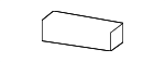 52462F6020 - Body: Bumper Cover Pad for Lexus Image