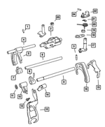 5160355AB - T355; 5-Speed; Manual Transaxle: Roll Pin for Mopar Image