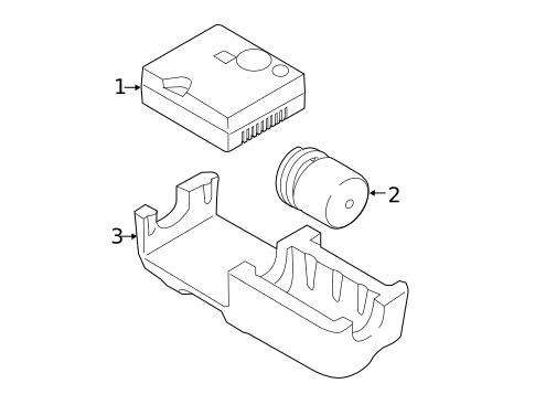Inflator Components for 2021 BMW X7 #0