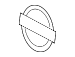 62890JM00A - Body: Emblem for Nissan: Rogue Image