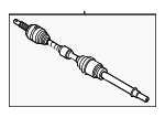 C91003NT0JNW - : Value Advantage™ CV AXLE FR RH for Nissan: Altima Image