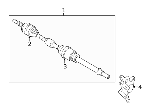 Drive Axles for 2017 Nissan Altima #0