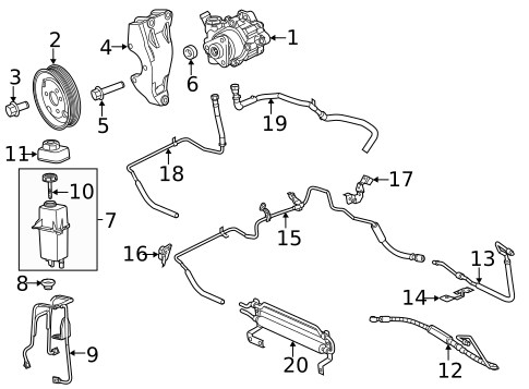 Pump & Hoses for 2019 Ram ProMaster 3500 #0