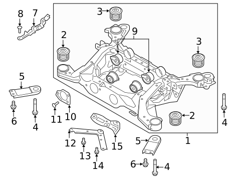 Suspension Mounting for 2019 Volvo XC90 #5