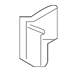 3CG867283 - Body: Rear Quarter Trim Retainer for Volkswagen: Atlas, Atlas Cross Sport, Passat Image