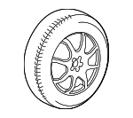 2534000300 - Suspension: Compact Spare for Mercedes-Benz Image