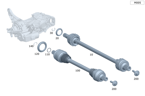 Axle Shaft for 2019 Mercedes-Benz CLA250 #0