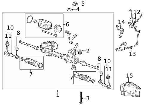 Steering Gear & Linkage for 2016 Buick Verano #0