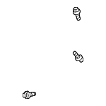 9008011555 - Steering: Intermediate Shaft Bolt for Scion: iM, iQ, tC, xA, xB | Toyota: 4Runner, Avalon, bZ4X, Camry, Celica, Corolla iM, Crown, Crown Signia, Echo, Grand Highlander, Highlander, Land Cruiser, Mirai, MR2 Spyder, Prius, Prius Plug-In, Prius V, RAV4, RAV4 Prime, Sequoia, Sienna, Tacoma, Tundra, Venza Image