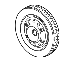 MJA6109AC - : Spare Wheel for Jaguar: XK8, XKR Image
