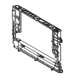 95810614101 - Cooling System: Frame for Porsche: Cayenne Image