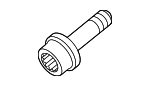 N91070001 - Cooling System: Lower Support Bolt for Porsche: Cayenne, Macan Image