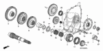 21215RG5000 - Transmission - Automatic: HOLDER, IDLE SHAFT for Honda Image