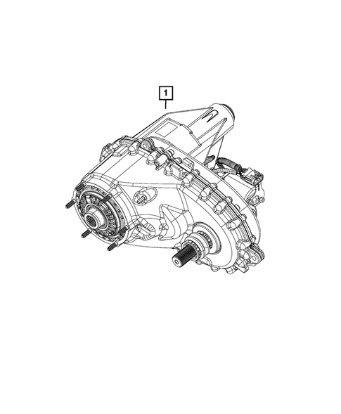 Transfer Case and PTU Assembly for 2022 Ram 1500 Classic #1
