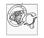 32306770417 - Steering: Steering Wheel for BMW: 325Ci, 325i, 325xi, 330Ci, 330i, 330xi Image