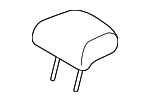 64261SL040DM - : Headrest, Center for Subaru: Forester Image