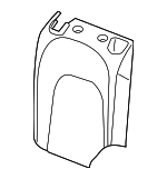 4K8885806P22A - Body: Seat Back Cover for Audi Image