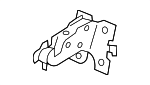 8W0886177A - Body: Mount for Audi Image