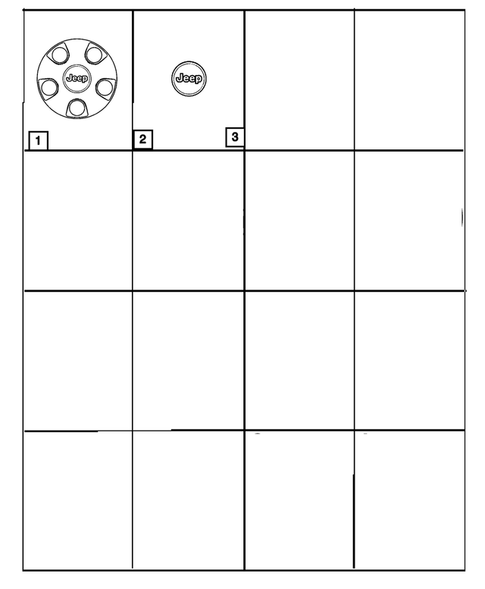 Wheel Covers and Center Caps for 2002 Jeep Liberty #0