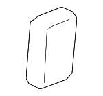 81252SDBA71ZA - Body: Recline Knob for Honda: Accord, Accord Crosstour, Clarity, CR-V, Crosstour, Odyssey Image