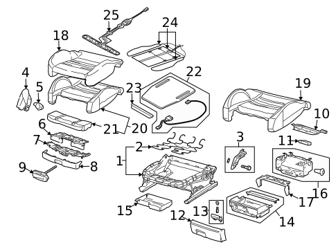 Front Seat Components for 2006 Audi A6 Quattro #0
