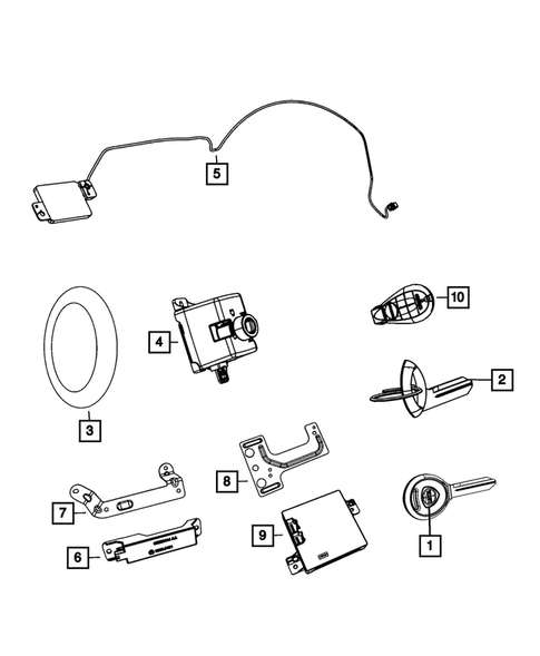 Modules and Engine Controllers for 2014 Dodge Grand Caravan #0