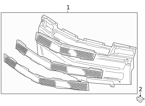 Grille & Components for 2005 Chevrolet SSR #0
