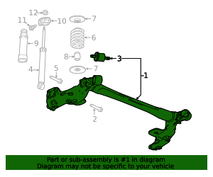 2013-2022 GM Rear Compound Crank Axle Assembly 42655155 | OEM Parts Online