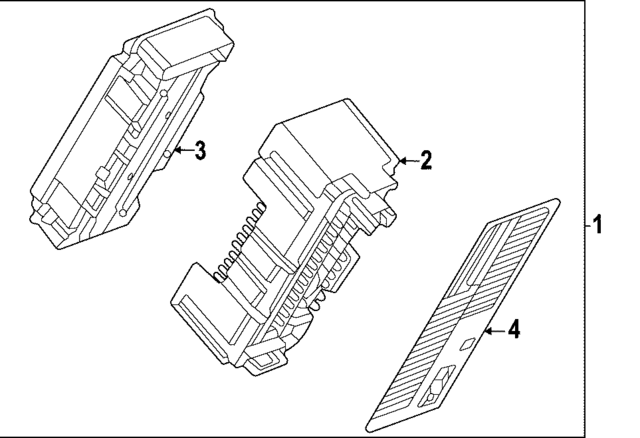 85635064 - : Part# 85635064 F (S)Block for Cadillac: LYRIQ Image
