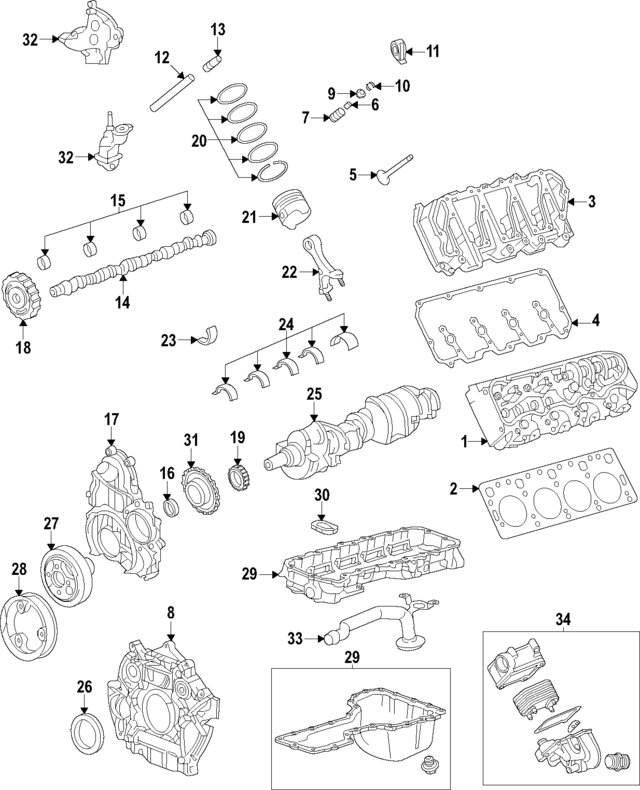 12727485 - Engine: Head Gasket for GM Image