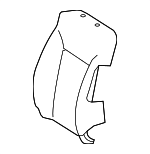 2519100516 - Body: Seat Back Pad for Mercedes-Benz: GL 320, GL 350, GL 450, GL 550, ML 320, ML 350, ML 500, ML 550, ML 63 AMG&amp;reg; Image image