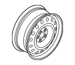 52910C2930 - : Wheel, Spare for Hyundai Image